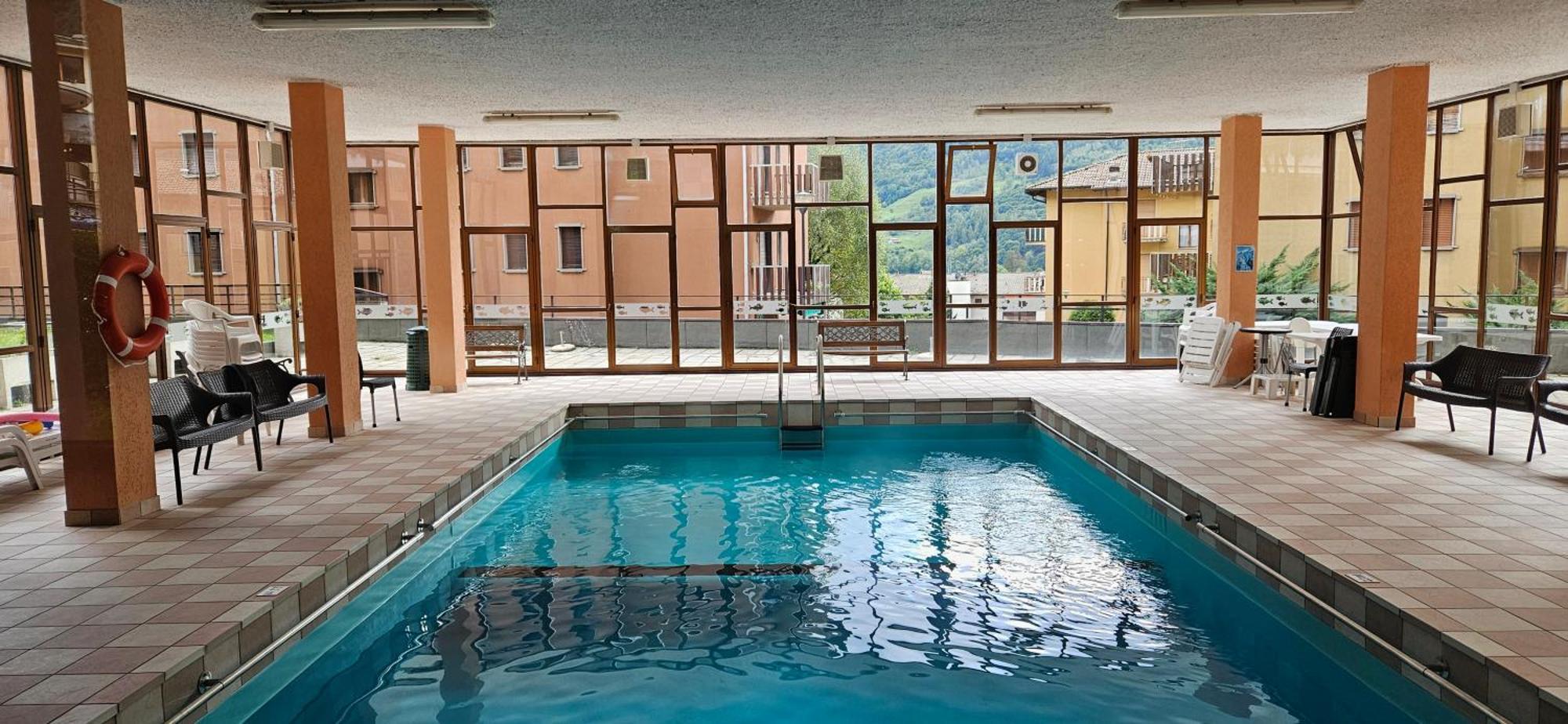 Alpine Nest With Swimmingpool Apartment Moggio  Exterior photo